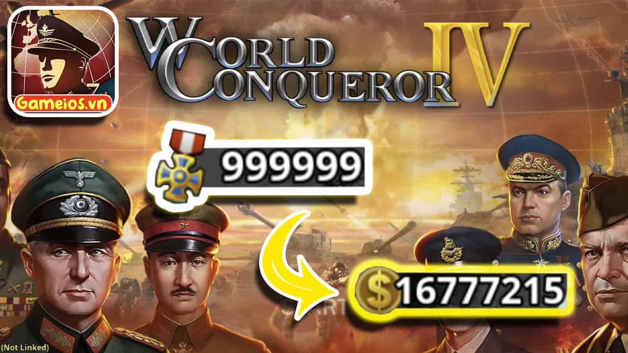 World Conqueror 4 vô hạn vàng