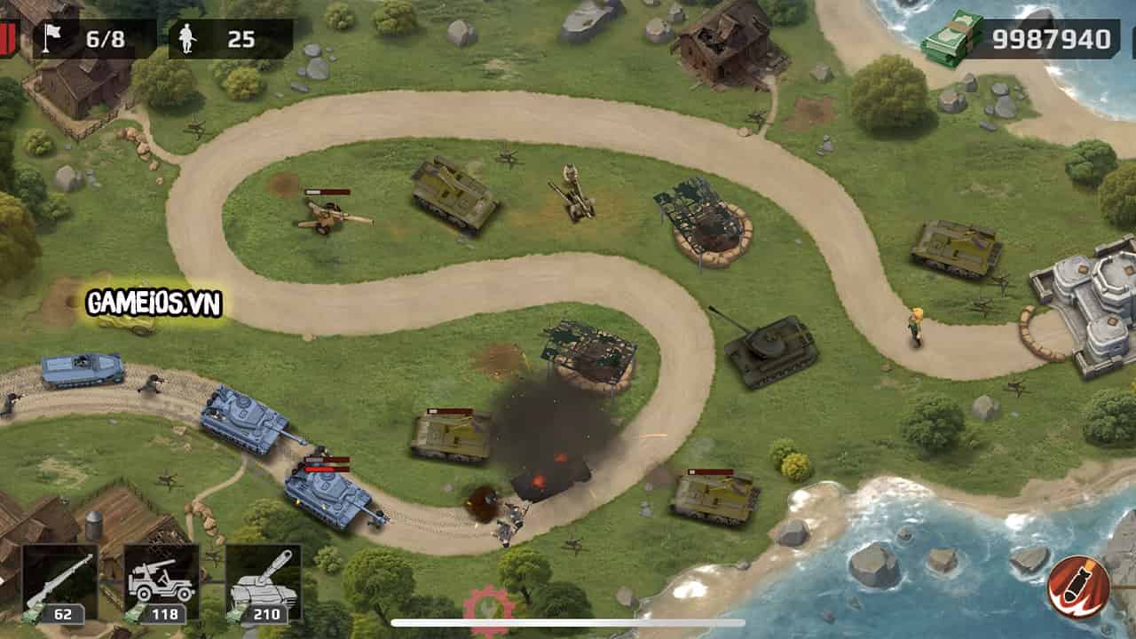 tải mod WWII Defense RTS Army TD