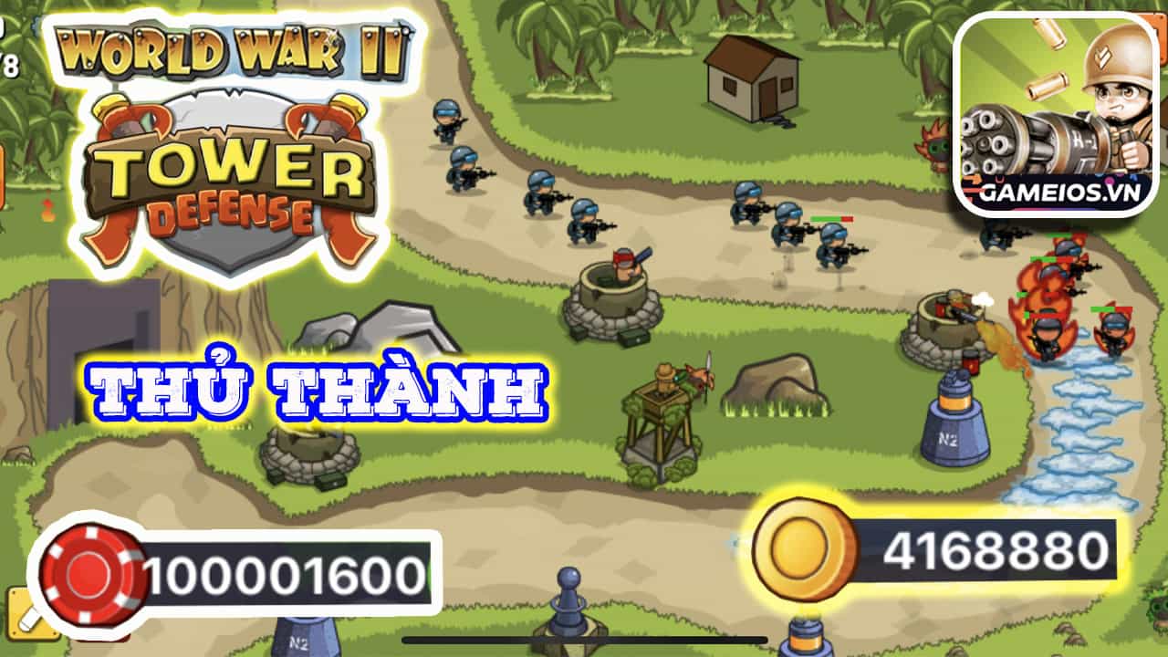 tải hack WWII Tower Defense