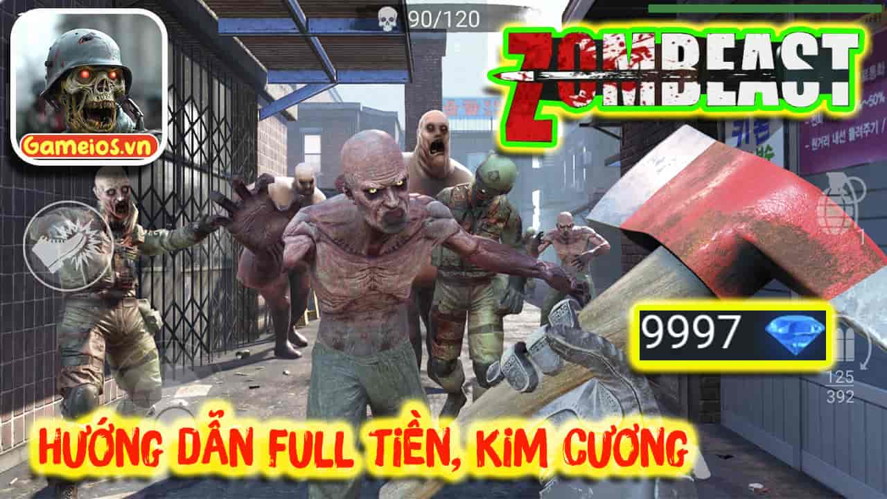 tải hack Zombeast Zombie Shooter