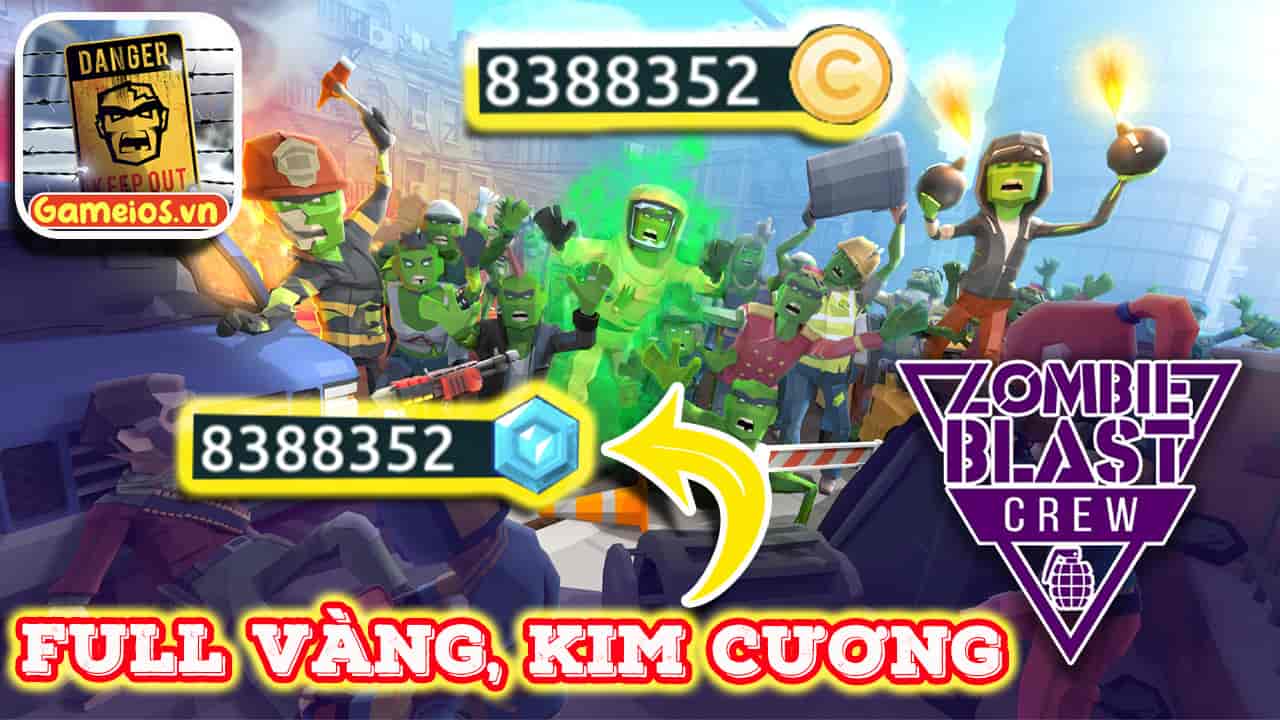 tải hack Zombie Blast Crew ios