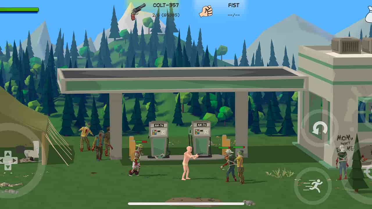 hack Zombie Forest 3 Underground hack tiền